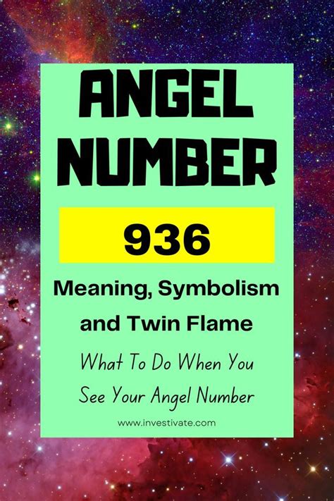 936 angel number meaning|7 Reasons Why You Are Seeing 936 – The Meaning。